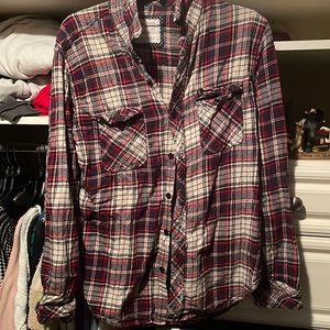 Nice flannel to small